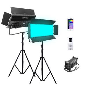 300Watt TV Broadcast Studio DMX Lighting Setup 360 Full Colors Wireless Bluetooth APP