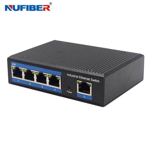 High-Performance Unmanaged Industrial Switch with 5 Port 10/100/1000Mbps RJ45