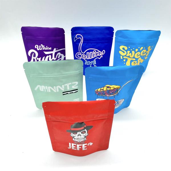 Quality Cookie Sweet Tea Food Grade ziplockk Bags Biodegradable Gravnre Printing for sale