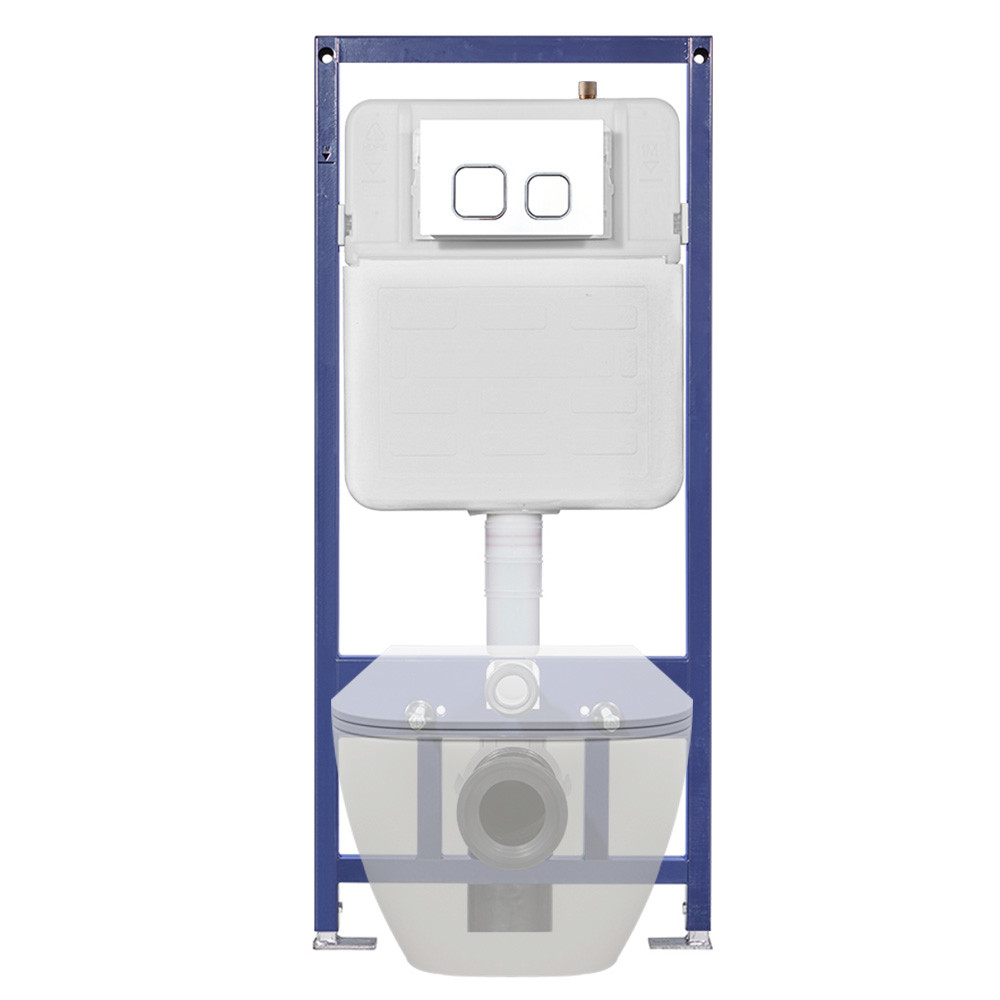 8.5/3 Liters Flush Volume Concealed Wall Hung Cistern With Bottom Inlet Connection