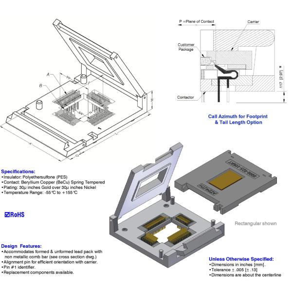 Quad Flat Pack - Carrier and Contactor 8500-025-106RT Unleash Your B2B Shipping Potential with Carrier The Ultimate Solution