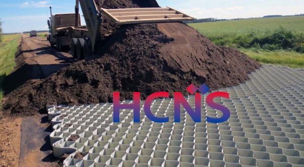 Quality Road Stabilization HDPE Geo Cell Mat Geocellular Confinement Systems ODM for sale