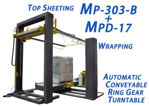 Buy cheap Waterproof Automatic Pallet Wrapper Reduce Goods Loss During Transporting product
