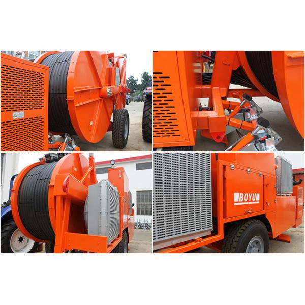 Cummins 97kw 130hp Engine Hydraulic Tensioner Overhead Line Stringing Equipment