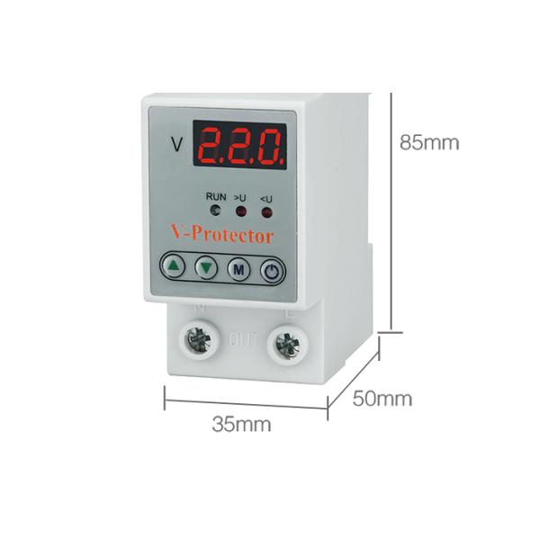 New Cheap LED Over and Under Voltage protector device 63A 40A