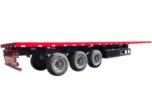 20 / 40 FT Cargo Flatbed Container Semi Trailer Truck Container Transport