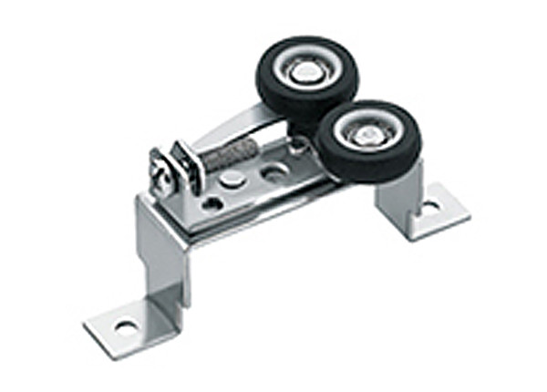 Upper Side Hanging Aluminium Window Rollers , Track Pully Sliding Window Hardware Rollers