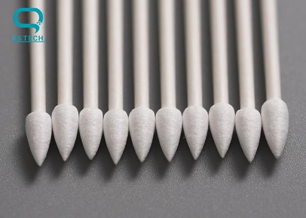 Quality Double Smooth Pointed Head Cleanroom Cotton Swab Customized Kinds for sale