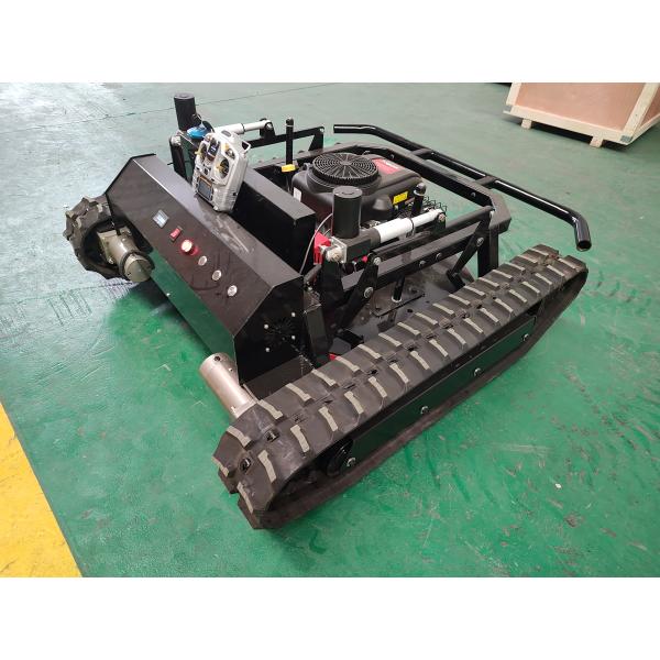 Remote Control Robotic Lawn Mower Four Wheel Working Fast Weeding