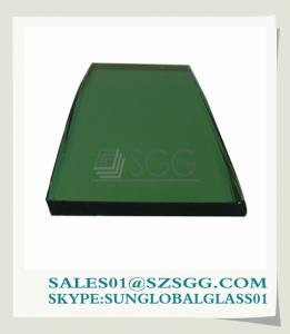 China green Glass reflective panel price on sale