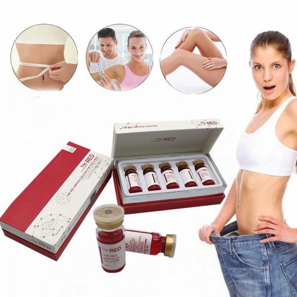 Quality The Red Lipolysis Solution Fat Dissolving Injections Kybella 10Ml/Vial for sale