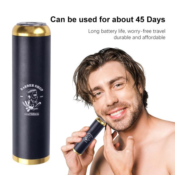 Single Buddha Head Portable Mini Electric Razor USB Rechargeable