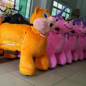 China Hansel wholesale electric animal scooter panda coin operated battery scooter on sale