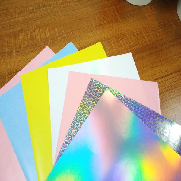 Plain Eggshell Sticker Paper , Destructible Vinyl Egg Shell Sticker Rolls