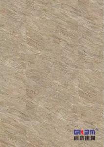 China 12''X24'' Amber Stone Pattern Vinyl Plank Flooring GKBM Greenpy MJ-S6011 on sale
