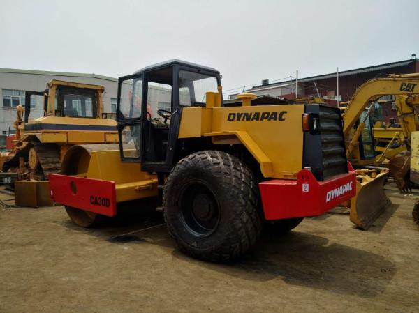 Quality 14 Ton Second Hand Road Roller For Road Construction Dynapac CA30D 2013 Year for sale