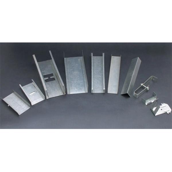 High Speed Light Steel Keel C Channel Stud And Track Roll Forming Machine For Drywall