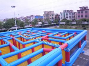 China inflatable maze , inflatable maze for sale , inflatable corn maze , plastic maze game on sale