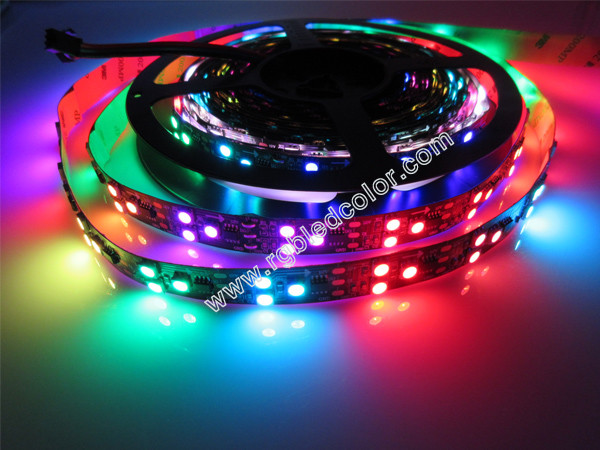 smart 5050 rgb dmx led strip ws2811 dmx console controllable