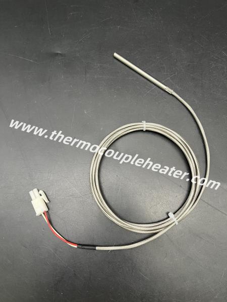 Quality High Accuracy Temperature Sensor Custom RTD PT500 2 Wire 5x75mm for sale