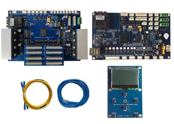 Quality Network Interface DX7 Four Head Inkjet Printer Board for sale