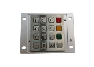 Buy cheap Ss PCI CDM Industrial Keypad 16 Button For ATM Machine Panel Mounted IP65 Waterproof product