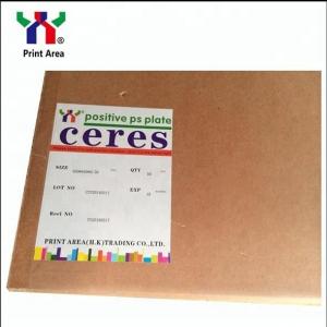 China Ceres Aluminum Offset Printing Plates PS CTCP Positive Photosensitive Coating on sale