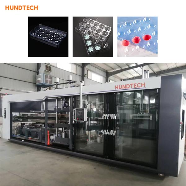 Quality PET PVC Vacuum Thermoforming Machine Plastic Making Max 25Cycles/Min for sale