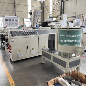 Buy cheap Co Rotating Twin Screw Extruder PVC Small Plastic Extruder Machine product