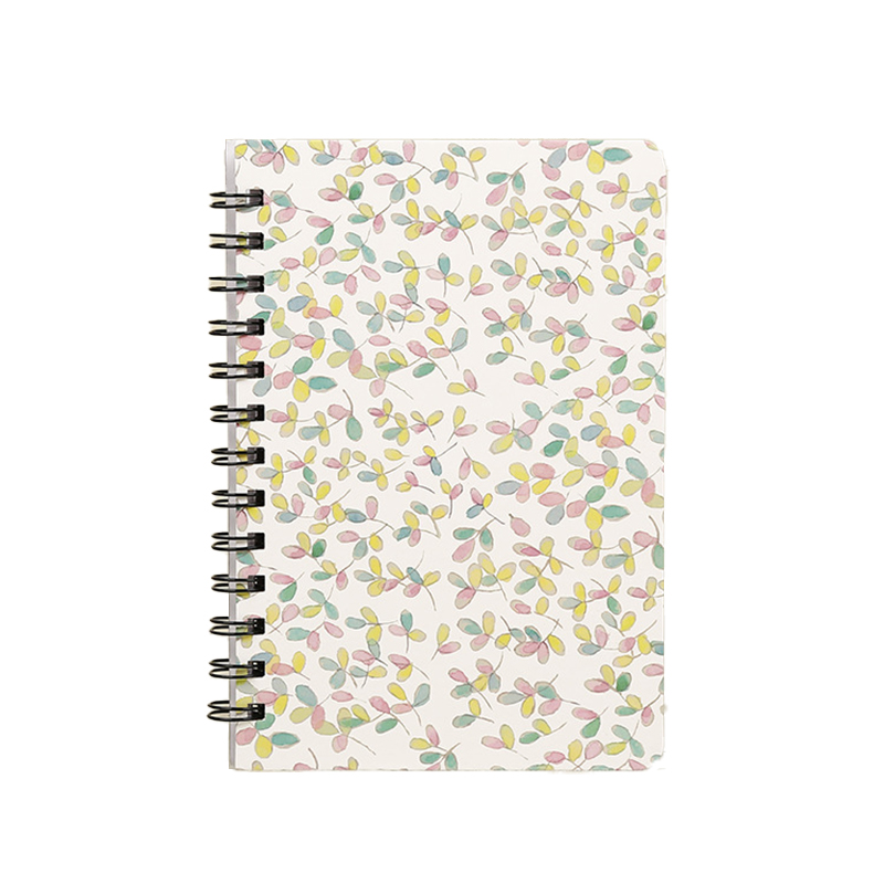 Cartoon Diary Journal Notebook , 8cmx10.5cm Spiral Bound Plain Notebook