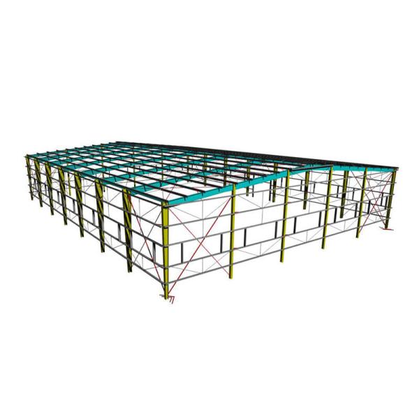 Prefab Gable Frame Industrial Durable Steel Structure Warehouse
