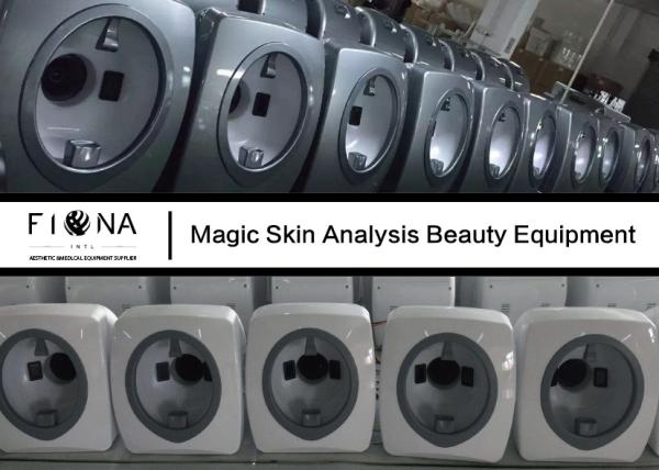Quality Professional Skin Hair Analyzer Machine CCD1 / 1.7 Camera Sensor 4 Times Magnifying for sale