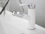 Single Hole Golden 360 Degree Pull Out Sink Faucet With Sprayer