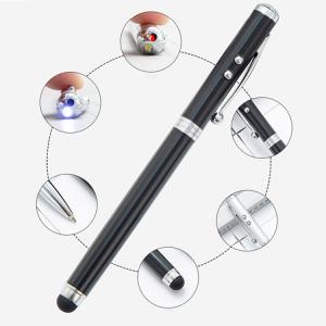 China 0.5mm Writing Width Gel Pen 4 in 1 Multi Laser Pointer LED Torch Light for Educators on sale