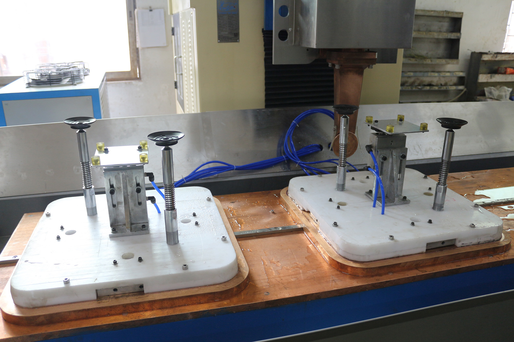 CNC Sink Seam Wedge Wire Screen Welding Machine Adjustable Forming Time