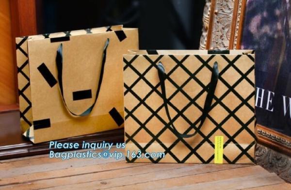 Quality Washable kraft paper bags for flower biodegradable reusable food bag,Recyclable Flower paper carrier bag bagease pack for sale