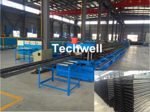 China CT100-600 Electric Cable Ladder Roll Forming Machine for Making Steel Cable Tray Ladder Profile Sheets on sale