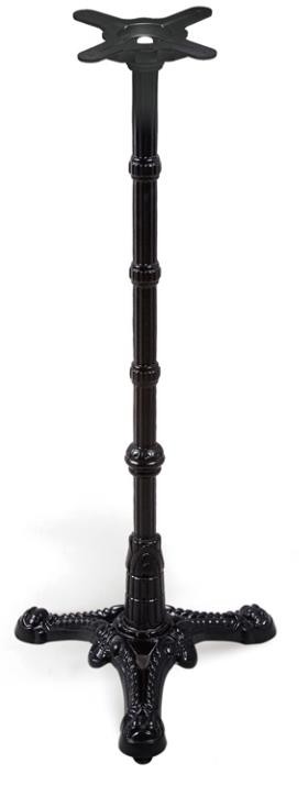Bistro Table base Black Ornamental Iron Parts Table base Solid Cast Iron Table leg