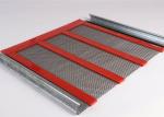 Anti Blocking Poly Ripple Self Cleaning Screen Mesh For Aggregate Processing