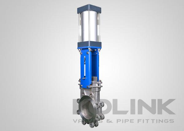 Quality Pneumatic Actuated Knife Gate Valve 2-48 Inch Class150 PN16 for sale