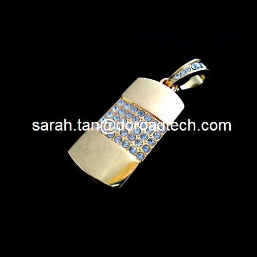 Quality Mini Pendant Jewelry Custom-made USB Flash Disks for sale