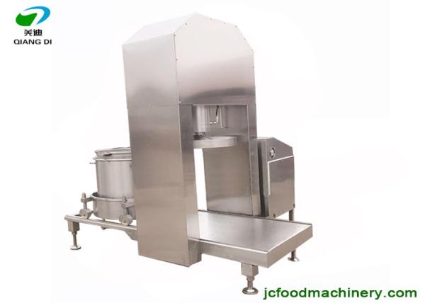 Quality automatic garlic juice maker equipment with hydraulic physical pressure for sale