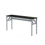 Scratch Resistant Office Computer Training Table Black Wooden Customized Sizes