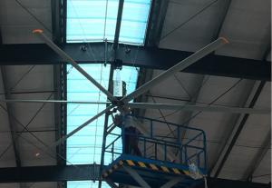 Buy cheap Workshop Pole Mounted HVLS Fan product
