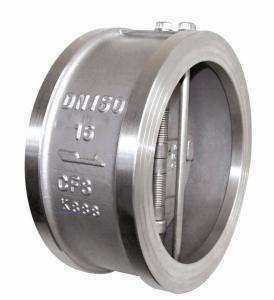 China High quality stainless steel Dual Plate Wafer Type Check Valve Hot sale!!! on sale