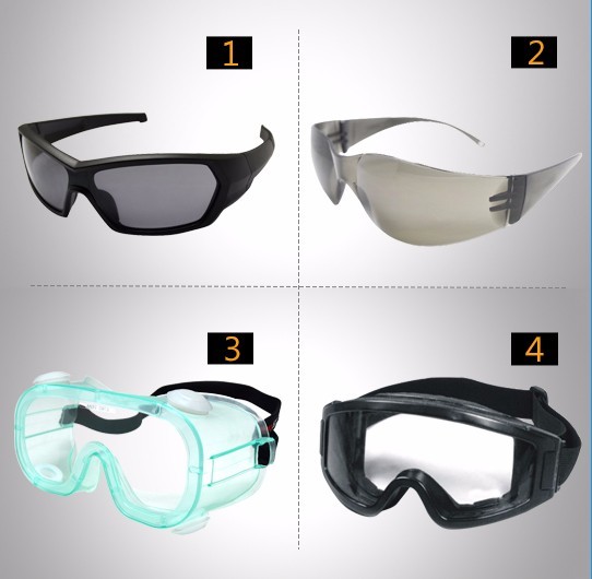 CE ANSI Z87.1 & AUS UV400 Orange Uv Protection Medical Grade Safety Glasses