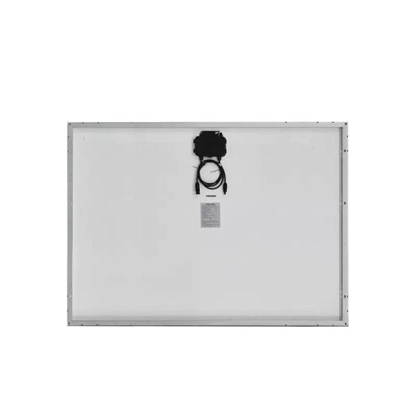 80w PV Glass Solar Panel Off Grid Monocrystalline Photovoltaic Solar Panel For Marine