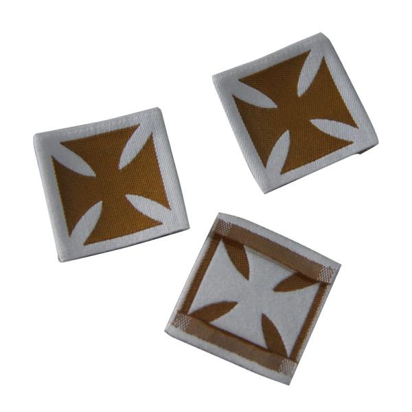 Soft Edge Personalized color Squre Washable Crochet Sewing Labels