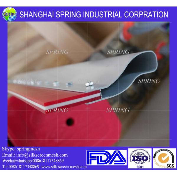 High quality China factory screen printing squeegee aluminum handle/screen printing squeegee aluminum handle