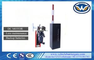 Remote Control Toll Barrier Gate 1.5sec Speed Maintenance Free Backup Batteries